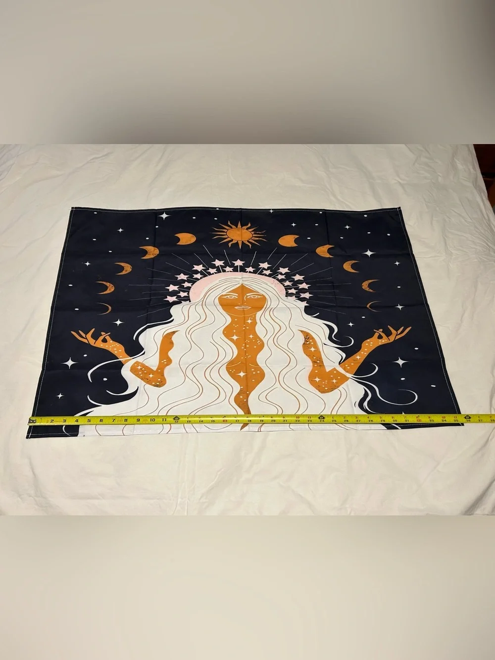 New tapestry home wall decor goddess moon phases star sun gift her queen hippy